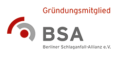 Logo der Berliner Schlaganfall-Allianz(BSA)