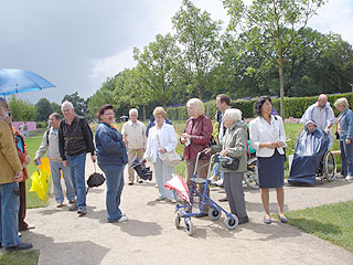 Teilnehmer auf der Landesgartenschau Oranienburg